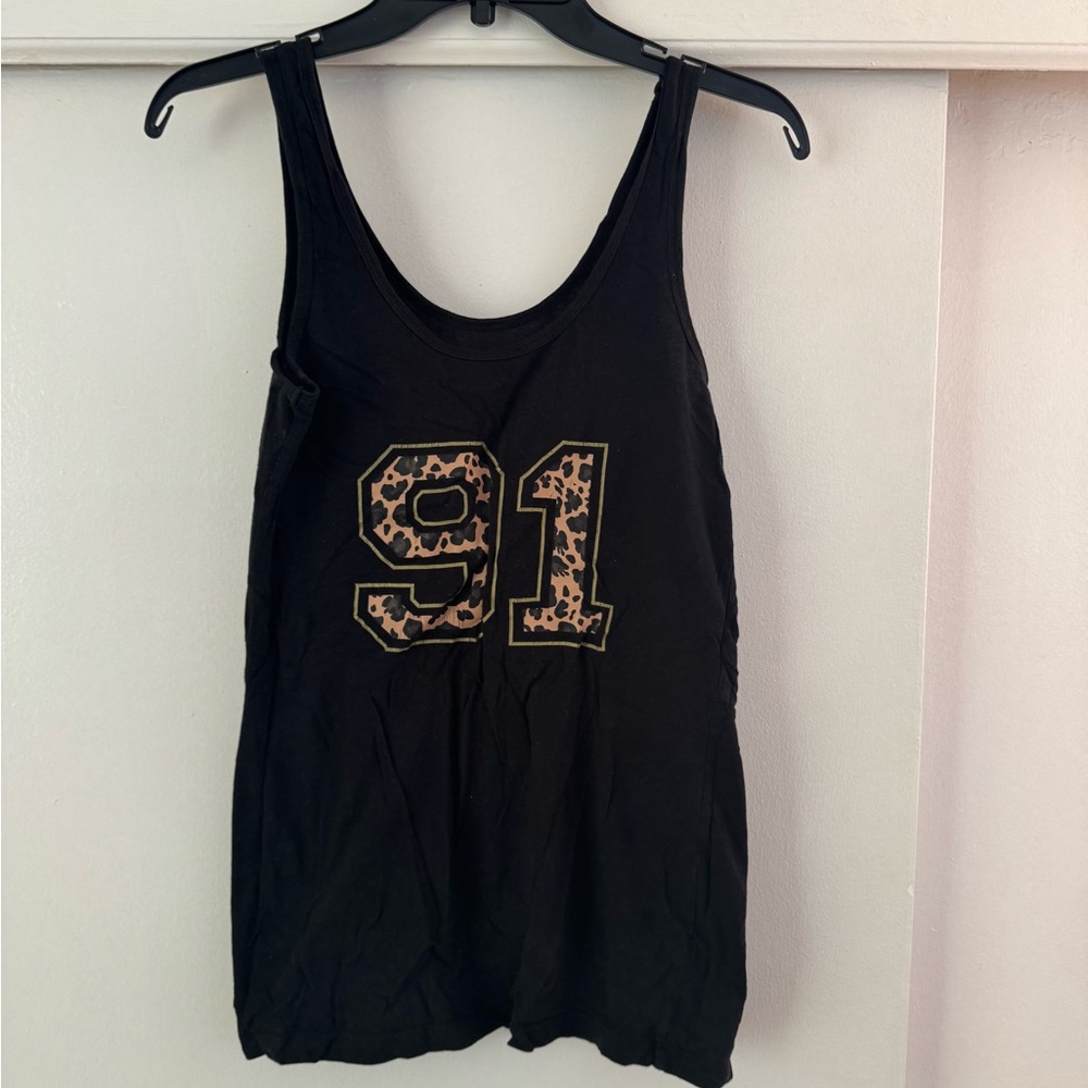 Girl Size Large 11/13 Animal Print Tank Top